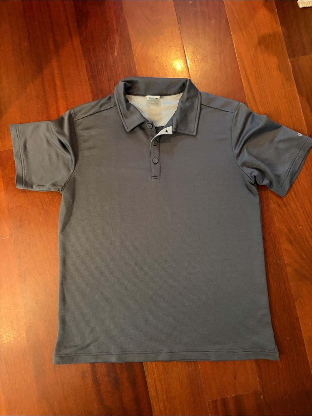 ALO Yoga Men's Slate Grey Performance Polo
